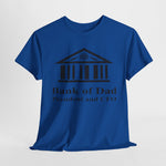 DFS Bank of Dad T Shirts with Morse Code