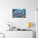 Our DFS Ocean Fish Brood wall art image and canvas