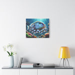 Our DFS Ocean Fish Brood wall art image and canvas