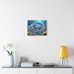 Our DFS Ocean Fish Brood wall art image and canvas