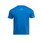 an image of DFS at the dock blue custom tee
