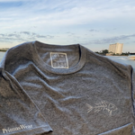 an image of the Inshore Perfect Blend Tee - DFS logo on the back, front view