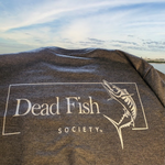 an image of the Inshore Perfect Blend Tee - DFS logo on the back