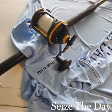 image of a penn rod and reel plus dfs offshore perf shirt