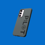 an image of the DFS matte finish phone case with the pilot compass rose design