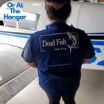 Our lightweight fishing companion vest, at the hangar