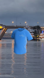 back at the dock back logo tee video